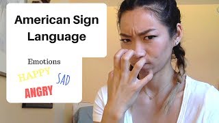 ASL HANGOUT: HOW TO SIGN EMOTIONS!