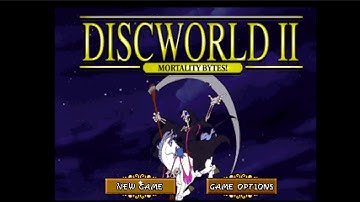 Discworld II - Mortality Bytes! - Sony PlayStation - Intro & Title Screen