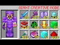 Minecraft UHC but I secretly used 'Giant Creative Mode'...