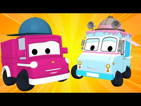 Oasis - Tiny Town: Street Vehicles Ambulance Police Car Fire Truck