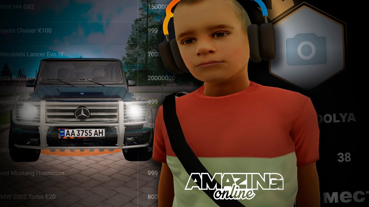 38 машин в АВТОПАРКЕ! Обзор самых ТОПОВЫХ игроков на AMAZING ONLINE ...