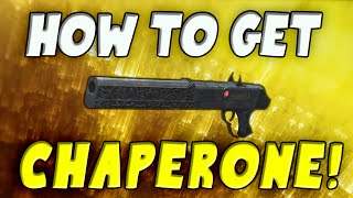 How to get Exotic Chaperone!!! (Destiny Taken King PS4)