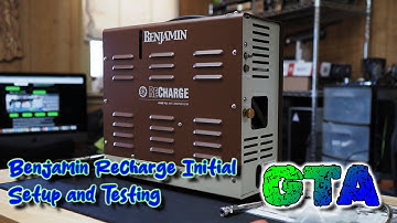 Benjamin Recharge Personal Compressor - Initial Setup and Basic Testing
