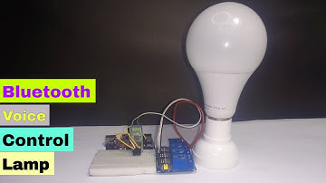 Bluetooth Voice Controlled Lamp | Arduino project