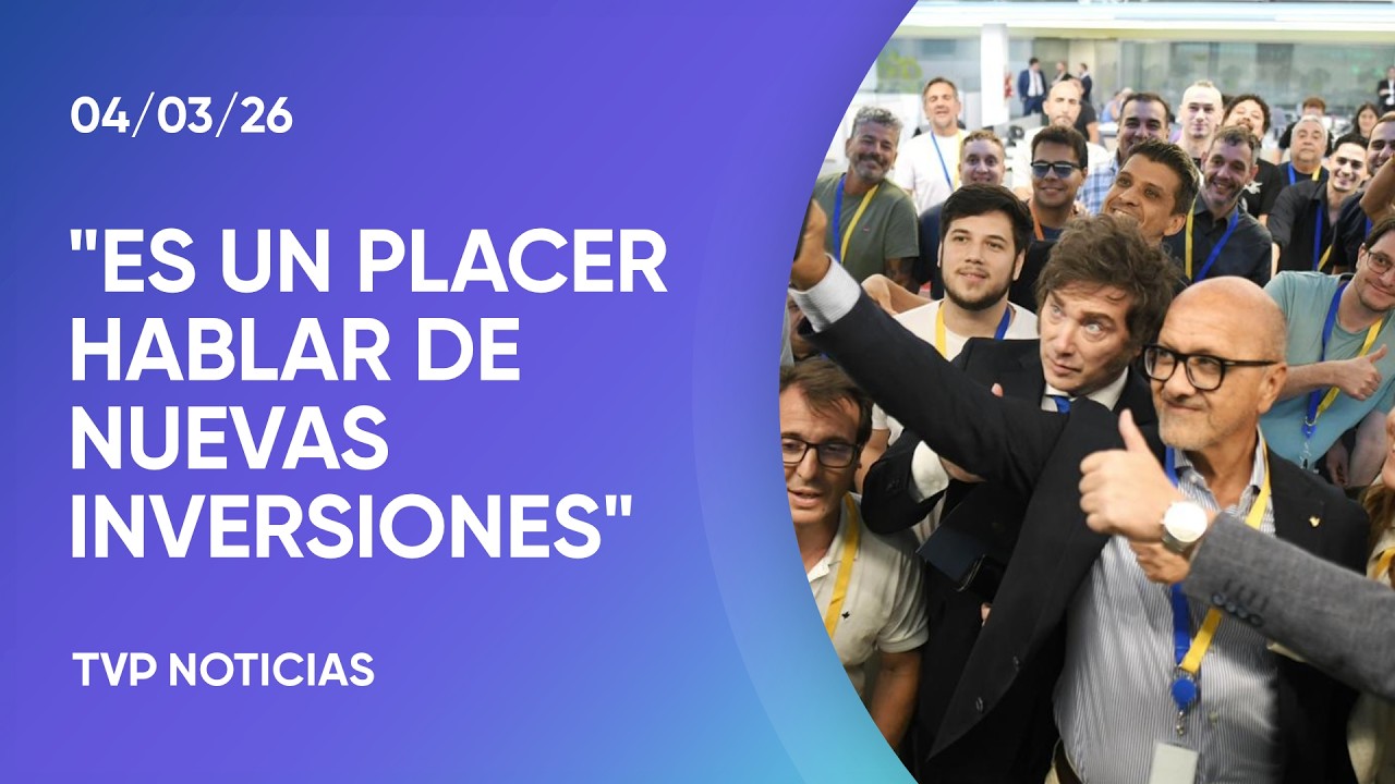 Milei: “Siempre es un placer para mí hablar de nuevas inversiones”