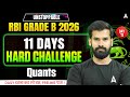 RBI Grade B 2026 | Quants Hard Challenge | Day-11 | By Rahul Meena