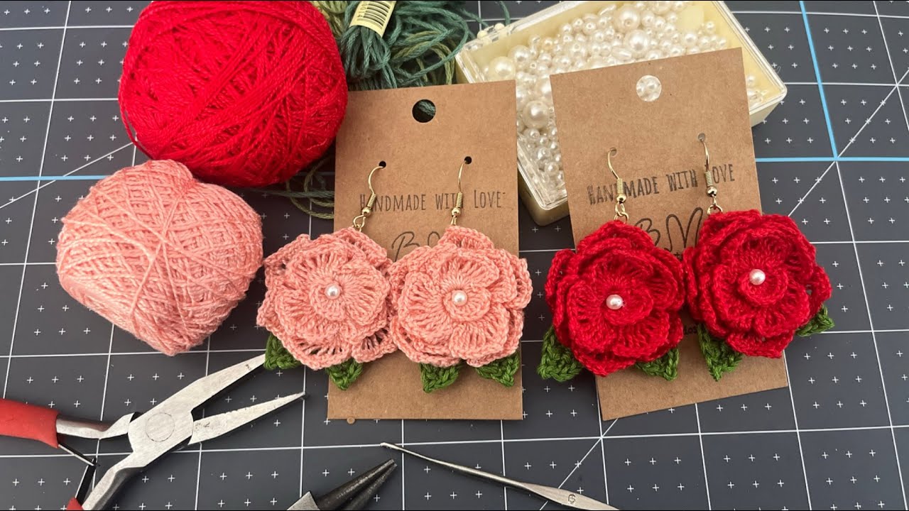 Aretes de rosas, tus clientas los amarán