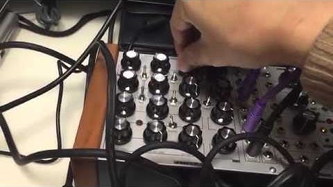 Pittsburgh Modular System 10.1 + Korg SQ-1 + microKORG によるテスト