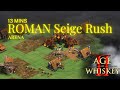 AOE2 ARENA | Romans | 13 Mins Siege Rush