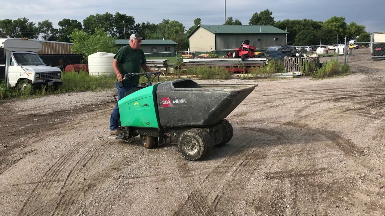 MB1600 16 cu. ft. SelfPropelled Mud Buggy YouTube