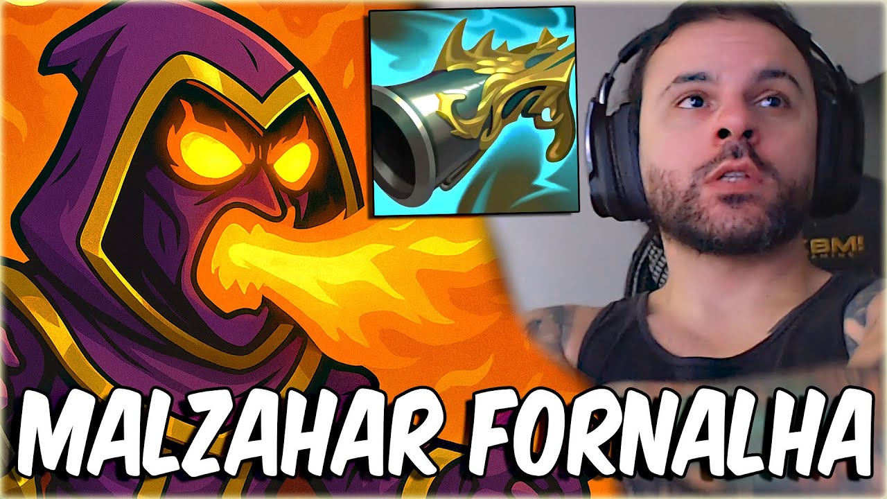 A Build Mais TÓXICA de Malzahar Mid (Coletora + AP Explosivo)