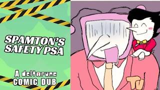 Spamton's Safety PSA (Deltarune Comic Dub)