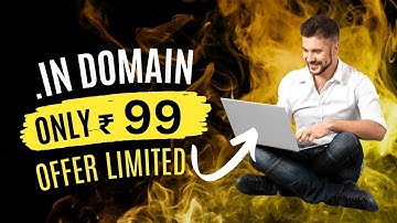 Buy .in Domain only Rs. 99 From Godaddy | Buy domain cheap price 2025