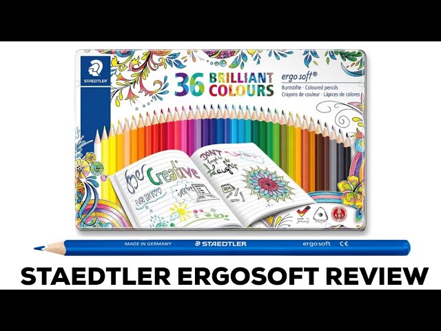 Staedtler Ergosoft Triangular Coloured Pencils – A Review