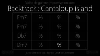Cantaloupe Island (126bpm) : Backing track chords sheet