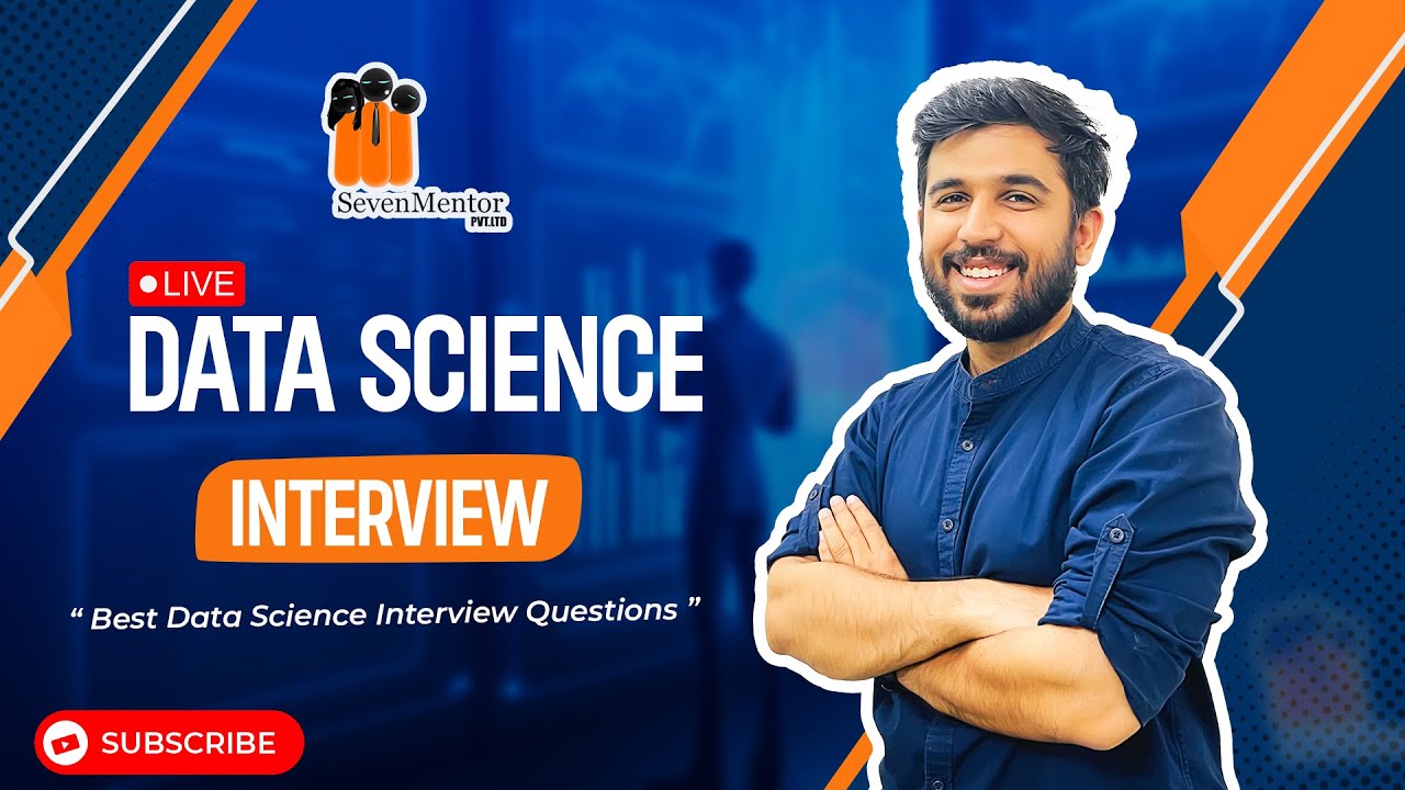 🔴Live Data Science Interview | Best Data Science Interview Questions ...