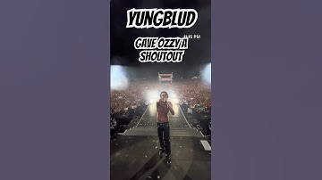 Yungblud - Changes “The day of his Iconic Ozzy Osbourne performance” #yungblud #ozzyosbourne