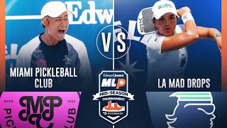 Miami Pickleball Club v Los Angeles Mad Drops at the MLP Grand Rapids presented by DoorDash