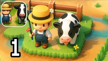 Tiny Pixel Farm – Gameplay Walkthrough Part 1 – Expanding the Farm & Raising Animals! (iOS, Android)