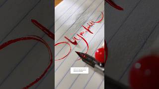 Olympia #Satisfying #Calligraphy #Art #Bloodygraphyti
