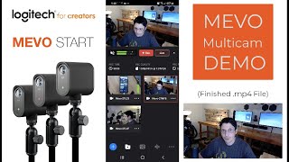 Logitech for Creators MEVO Start 3-Pack - Unboxing, Multicam App Setup & Recording Demo