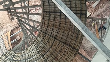 cách bố trí thép cầu thang lượn hai lớp A15