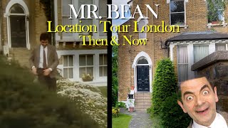 Mr. Bean Location Tour London – Then & Now | 4K