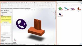6 Steering wheel assembly SolidWorks 2016