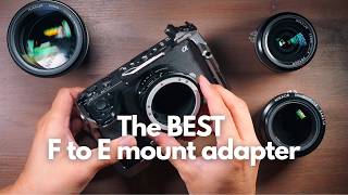 Best Nikon F to Sony E Adapter? XPImage F-to-E II