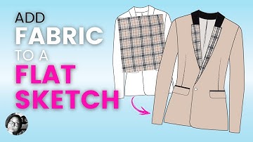 Pro Tips to EASILY Add a Pattern to a Flat Sketch with Adobe