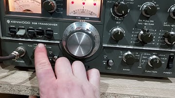 Quick noise comparison between two HF transceivers with no antenna connected.