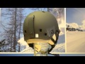 2015 Salomon Brigade Ski Helmet - black matt 360° View - Sail and Ski