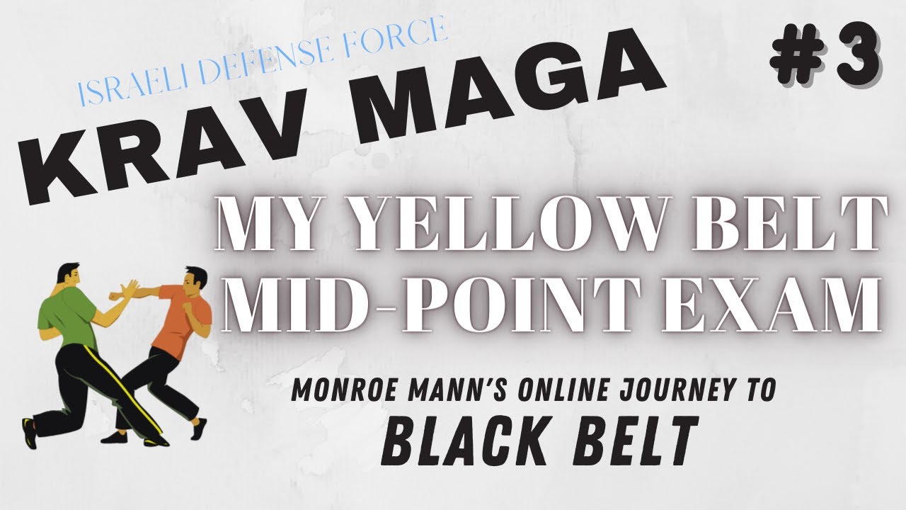 My Krav Maga Yellow Belt MidPoint Exam My Journey to Black Belt at