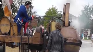 1770 French Cugnot (Repro) first self powered Military vehicle. #MRIPFLOWREACTS