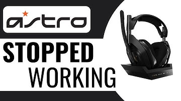 How To Fix Astro A50 Headset Stopped Working - Full Guide (2025)