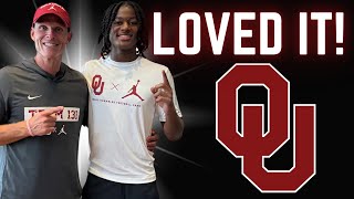 Sooners 4 ⭐️ Recruit REVEALS Insight Into Visit! | OU Football