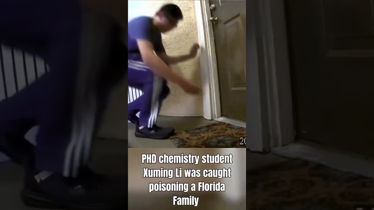 PHD chemistry student caught poisoning Florida Family 