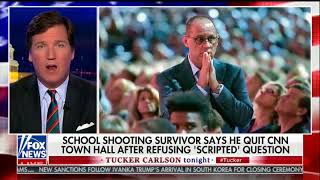 Tucker Carlson Accuses Cnn Of Questioning The Integrity Of A Survivor Over Alleged Scripted Question