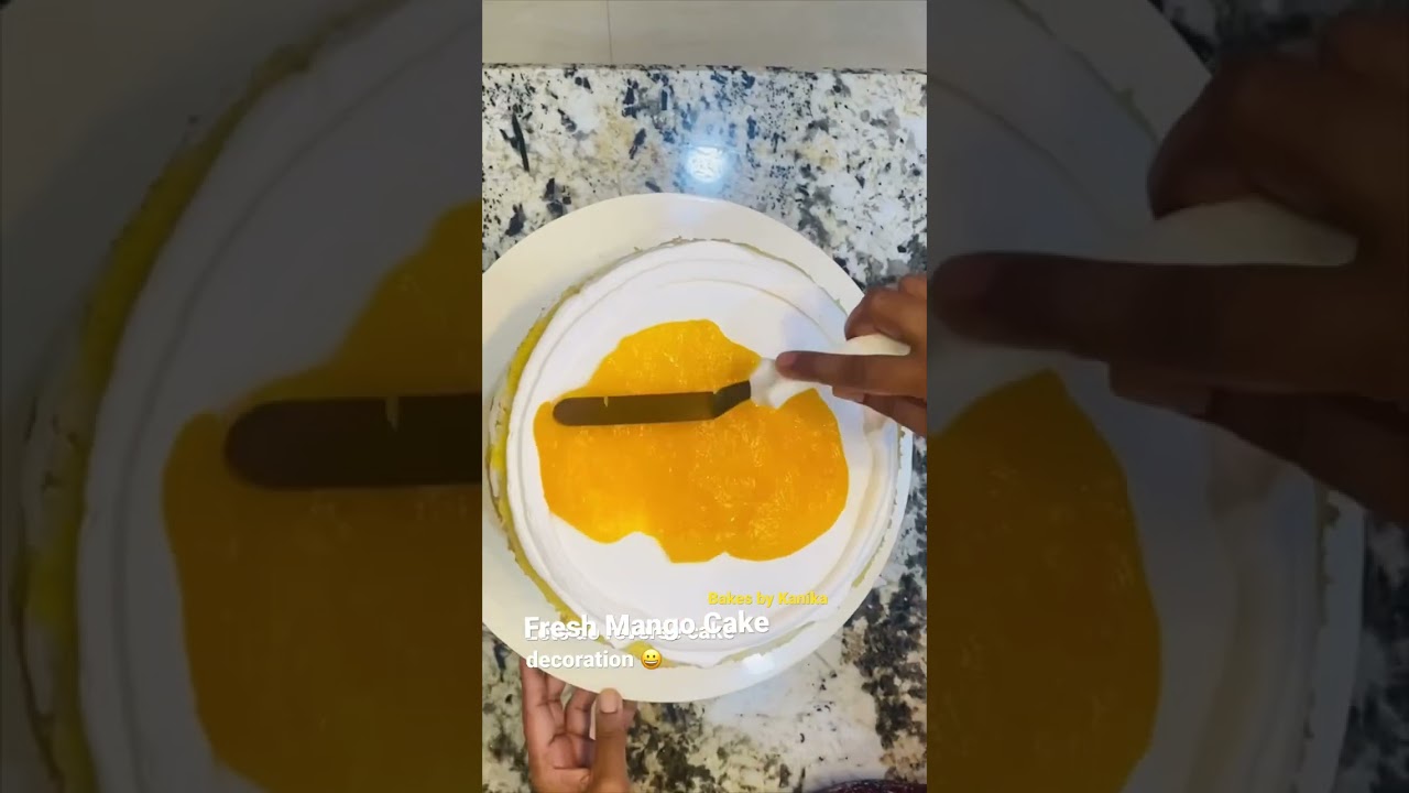 Fresh Mango Cake - Super Delicious !!