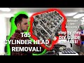 Td5 Cylinder Head Removal - STEP BY STEP DIY - No special tools!