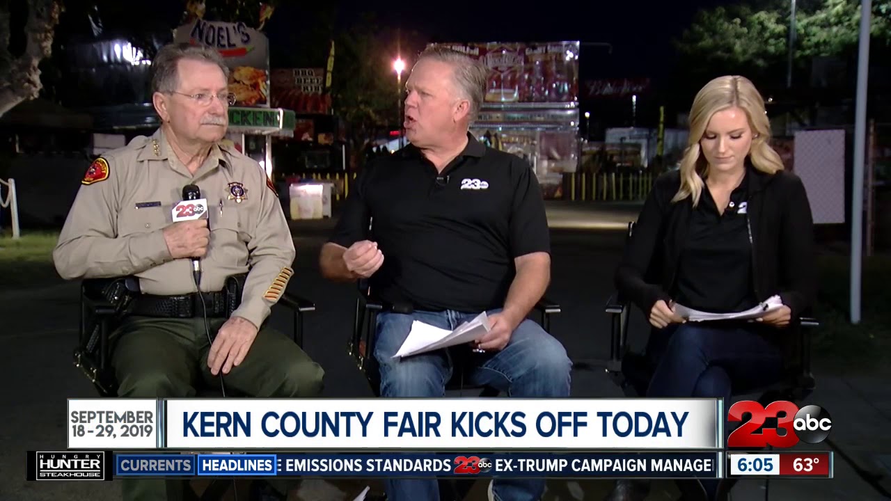 Sheriff Donny Youngblood talks safety at the Kern County Fair - YouTube