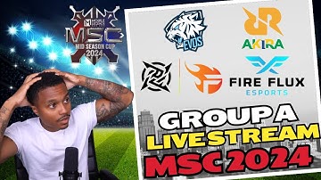 MSC 2024 Group A Showdown: Fire Flux, Evos Glory, NIP Flash, and RRQ Akira! Who Will Advance?