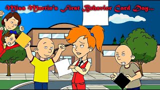 Miss Martins First Behavior Card Day