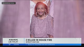 Grandmother, 96, and her son, 56, die in Detroit house fire