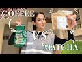 COFFEE LOVER DRINKS MATCHA FOR A WEEK| RESULTS AND HONEST OPINION