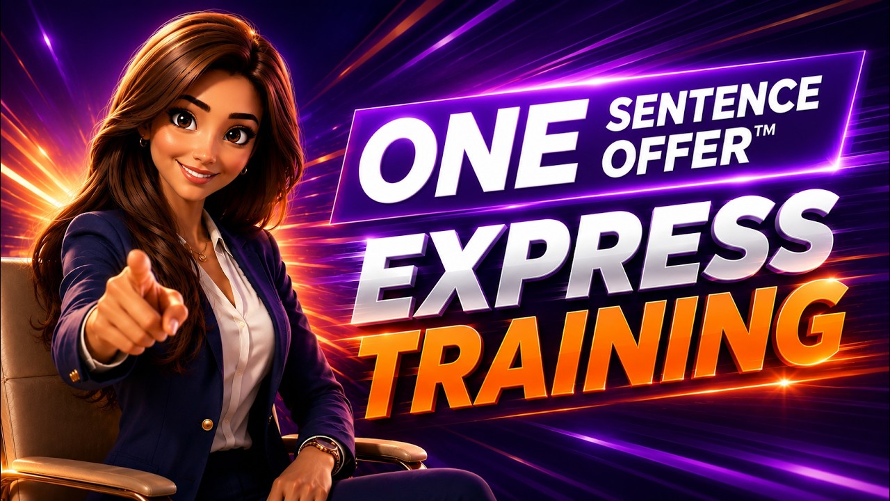One Sentence Offer™ Express Training