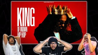 REACTING TO EMIWAY - KING OF INDIAN HIP HOP (PROD BY Babz beats) | OFFICIAL MUSIC VIDEO | EXPLICIT