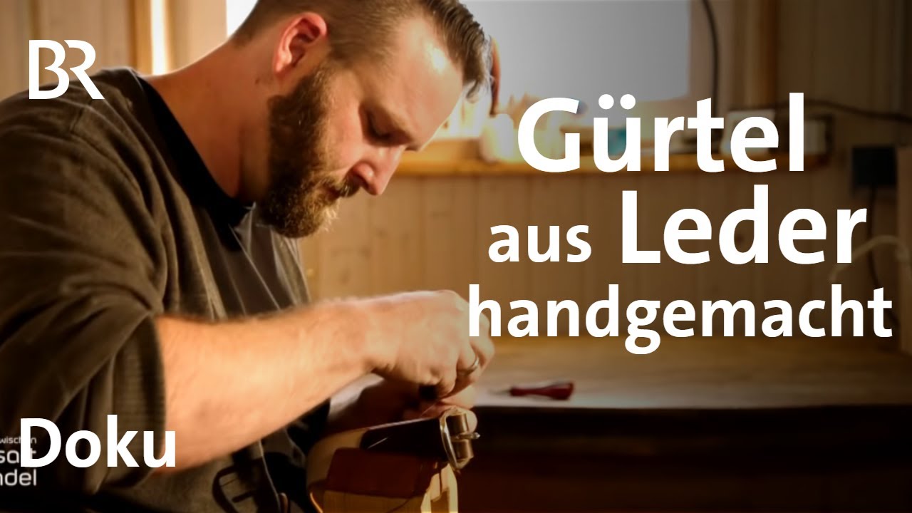 Wie man mit Leder arbeitet | SWR Handwerkskunst