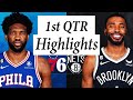 Brooklyn Nets vs. Philadelphia 76ers Full Highlights 1st QTR | Apr 20 | 2022-2023 NBA Playoffs