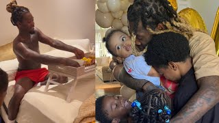 Cardi B & Kids Surprise Offset For Father’s Day